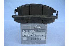 Колодки тормозные дисковые для NISSAN TEANA III (J33, L33) 2.5 (L33L, L33R, L33T) 2014-, код двигателя QR25DE, V см3 2488, кВт 127, л.с. 173, бензин, NISSAN D1060JN00A